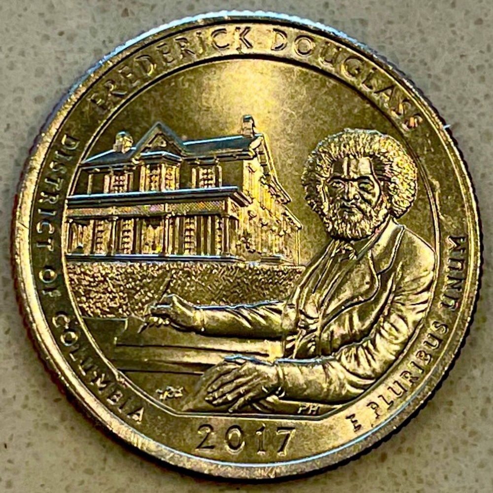 2017 Frederick Douglas Commemorative American Circulation Quarter